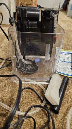 Mini 1 Gallon Fish Tank Aquarium With Accessories 