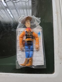 vintage 1995 Burger King Toy Story Woody doll