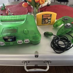 Nintendo 64, Jungle green Complete…