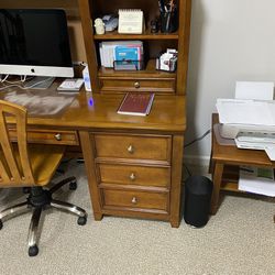 MUST GO! TAKING OFFERS! - Office Desk, Chair, & Table