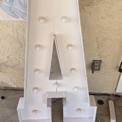 Large Light Up Letter A
