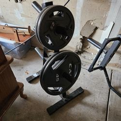 At Home Weight Lifting Setup