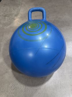 Kids Sit On Bounce Ball    $5