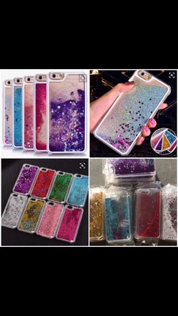 iPhone plus glitter cases brand new