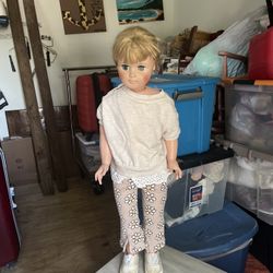 1970 Walking  Life size Doll