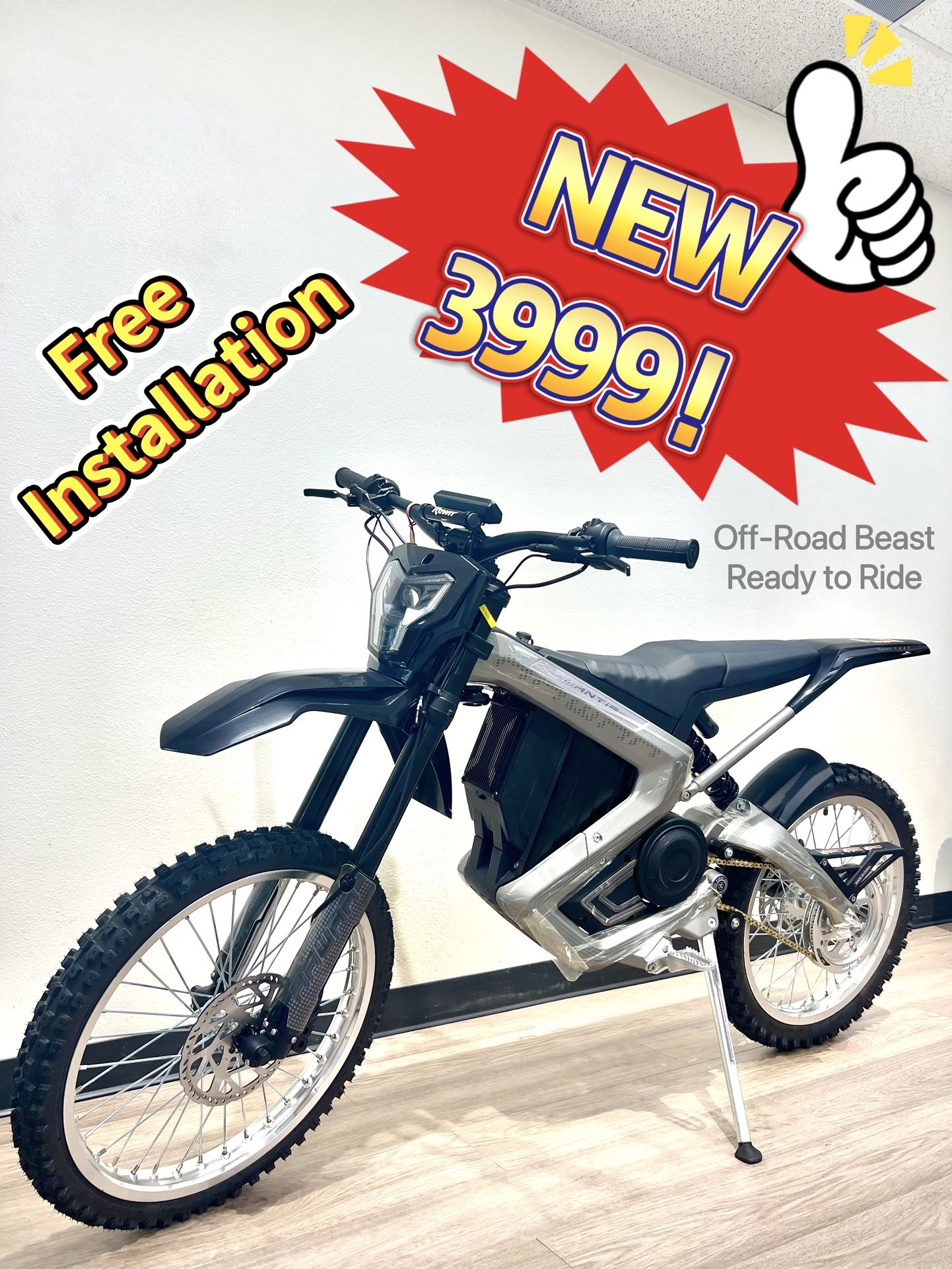 🚨 Rawrr Mantis E-Bike Electric Dirt Bike Limited Time Offer! ⚡ Now Only $3999!Don’t Miss Out!🔥