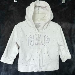 Baby Gap Zip-Up Hoodie Size 12-18 Mos