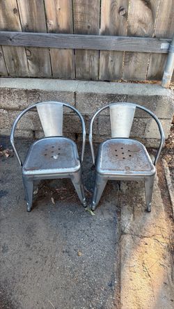 Free metal kids chairs