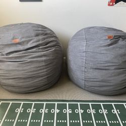 Queen Size Cordaroy Bean Bags