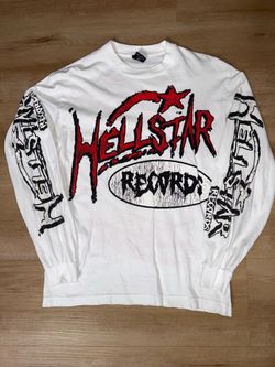 Hellstar Records Long Sleeve Tee (Size Medium)