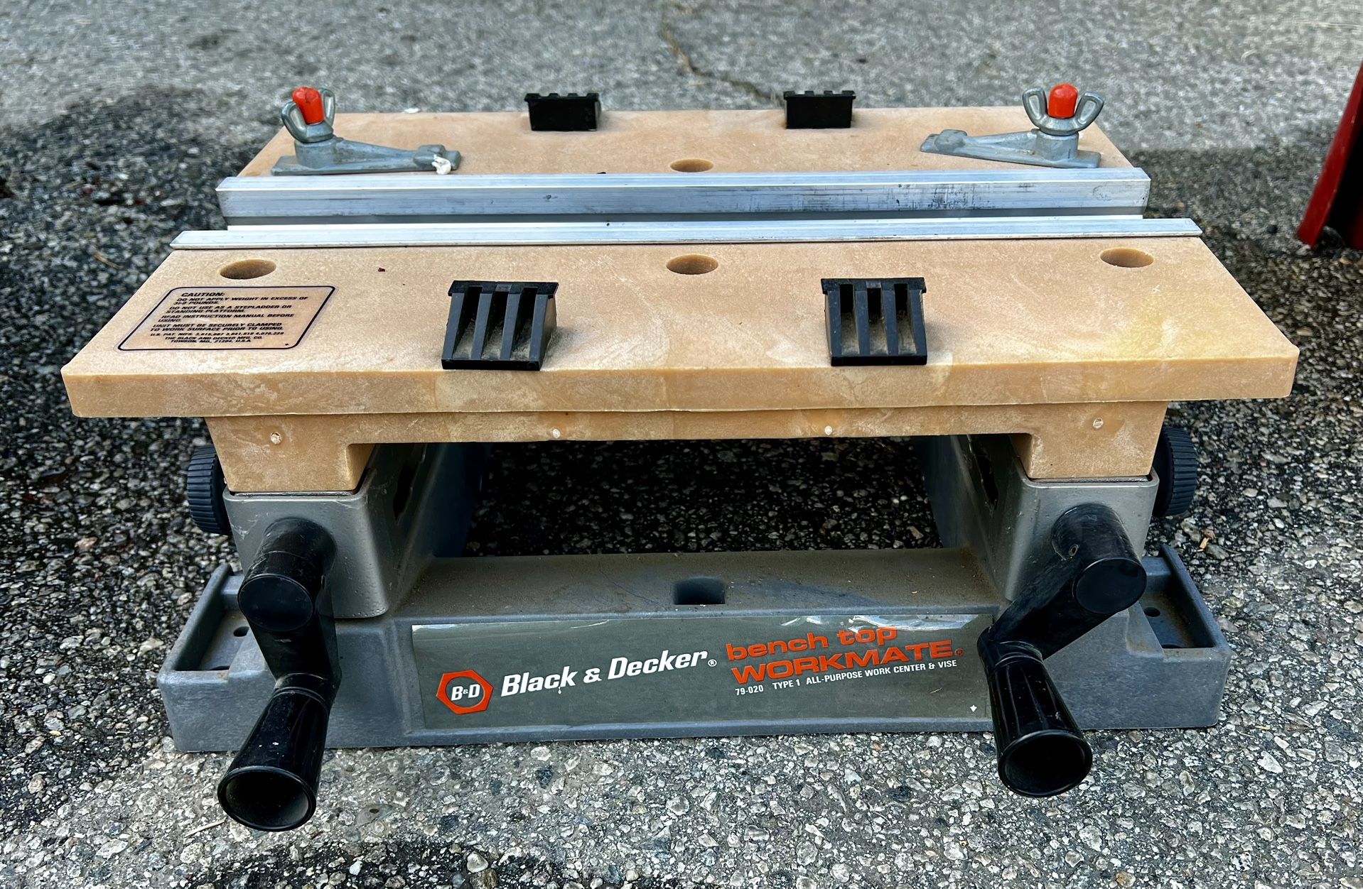 Vintage Black & Decker Bench Top Workmate | Model 79-020 | All Purpose Work Center & Vise