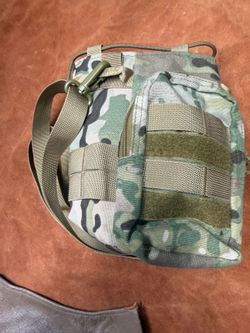 MOLLE Water Bottle Carrier Pouch - Multicam