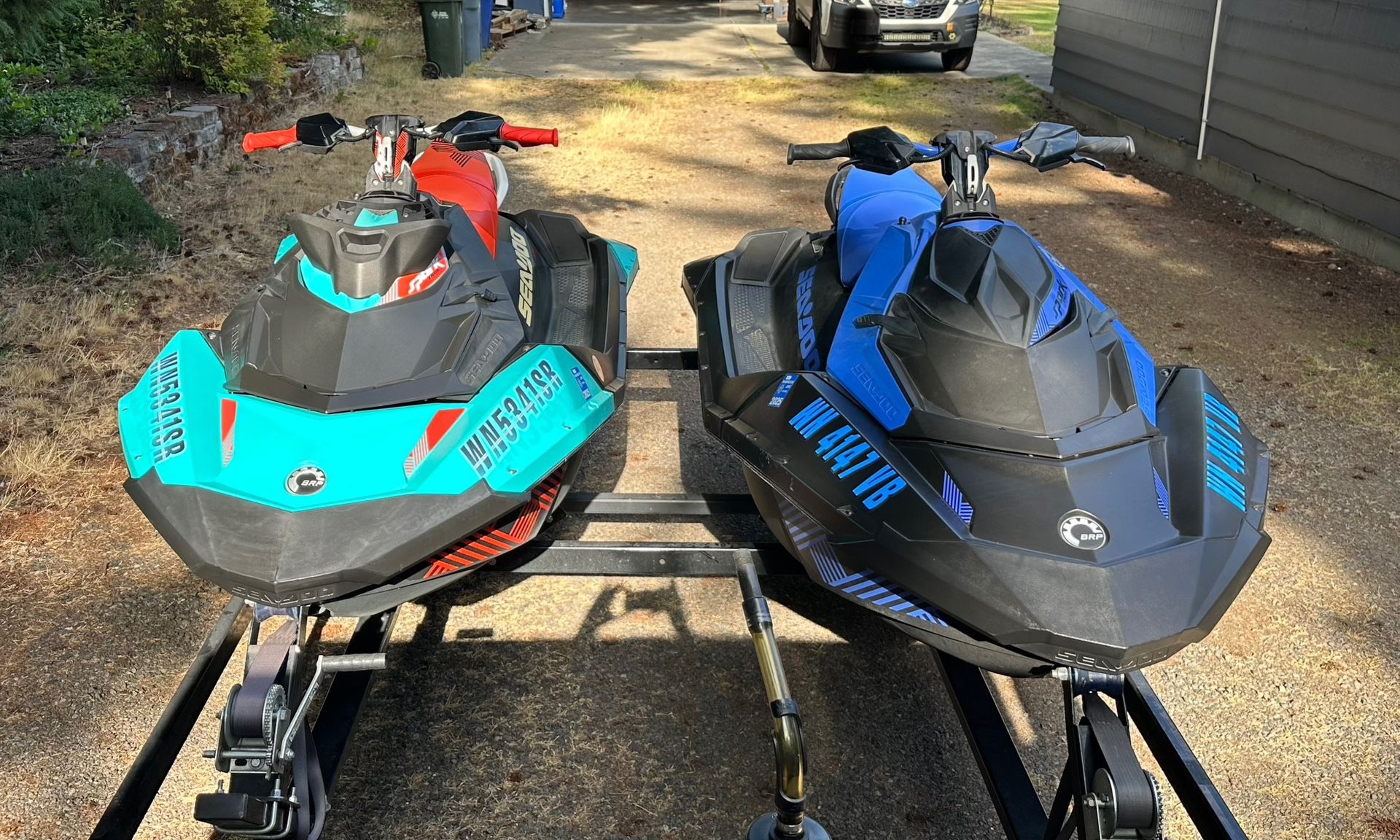 2018 And 2022 Seadoo Trixx