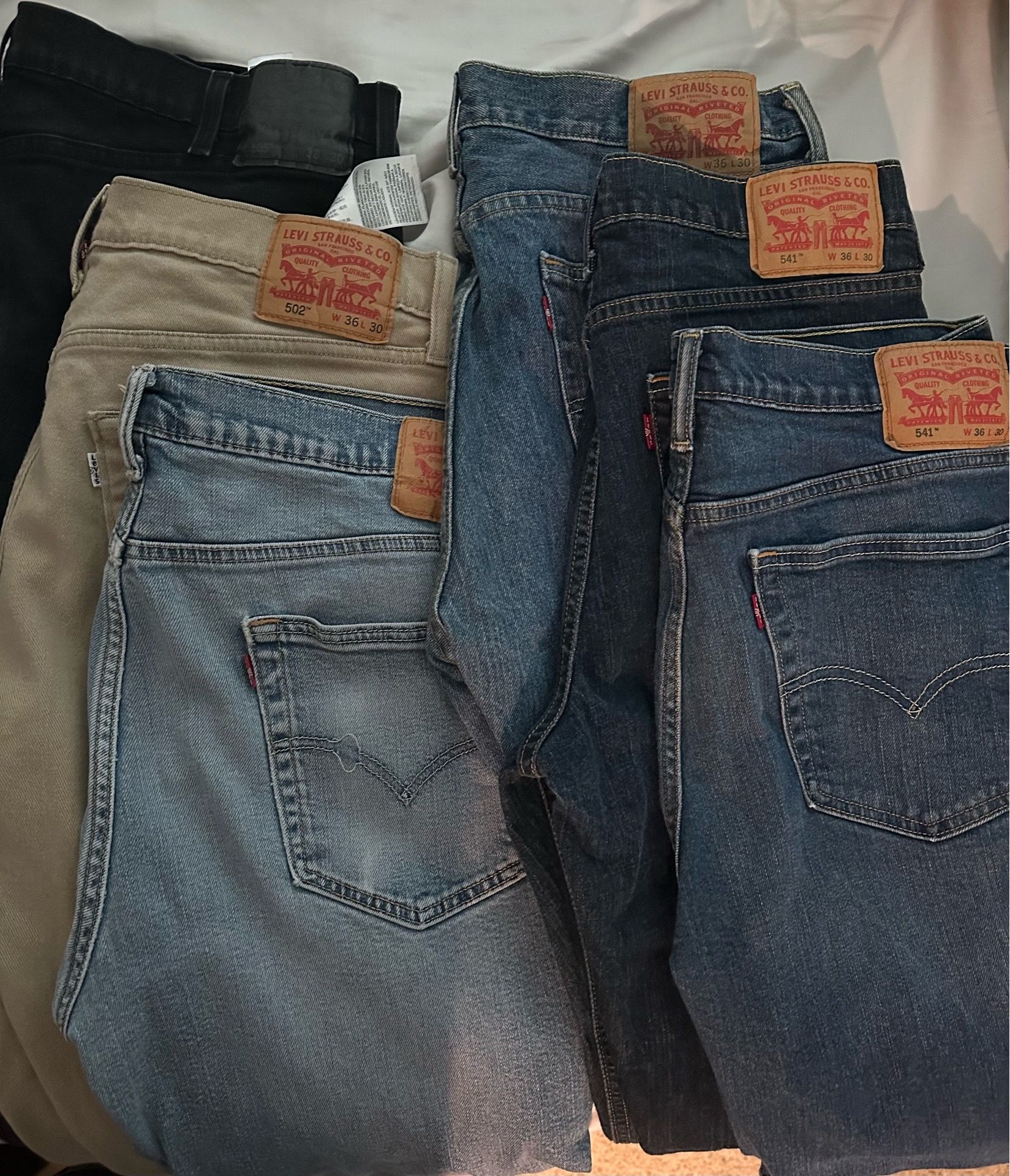 Levi’s $10 each