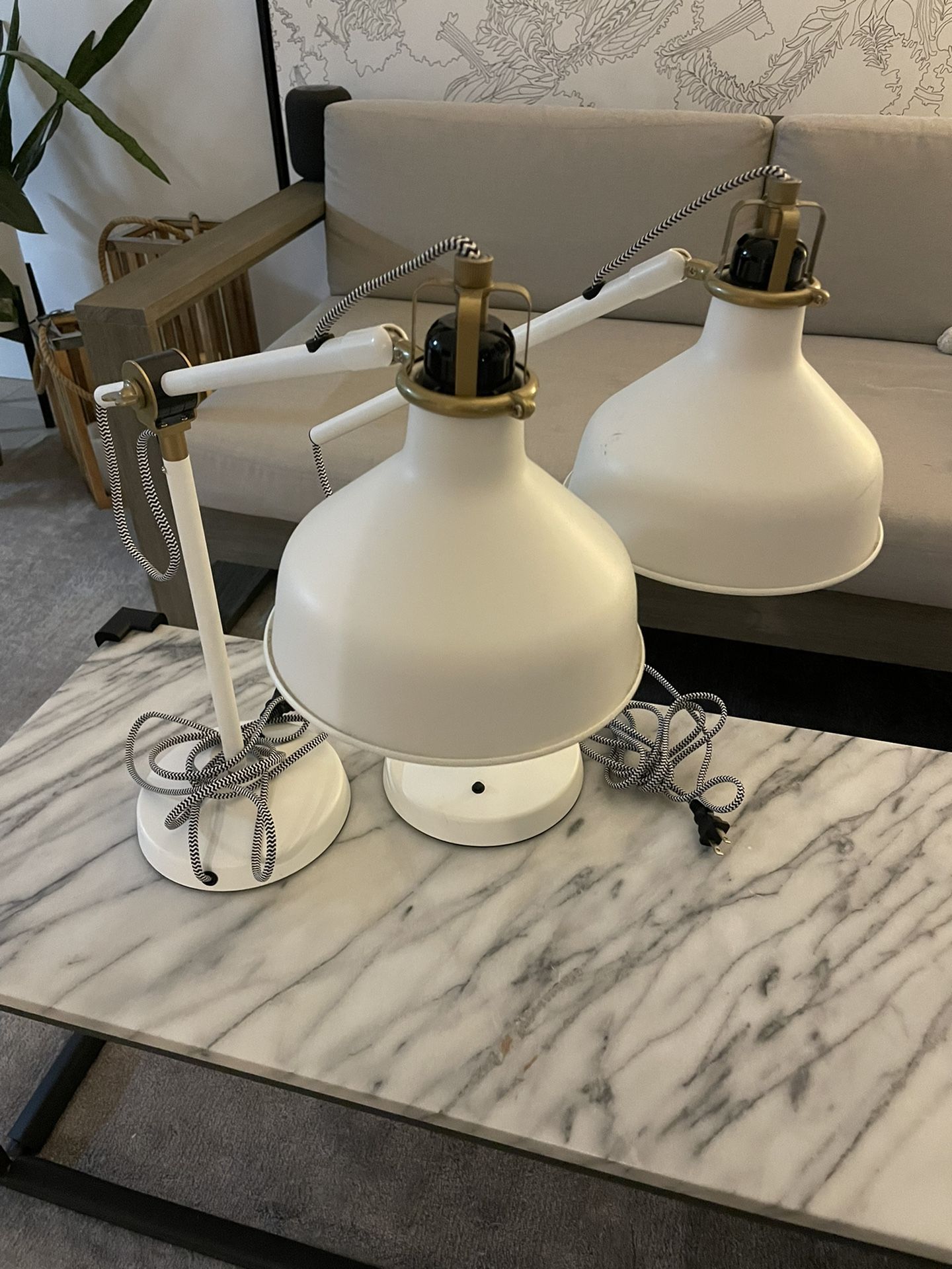 White Desk Lamps