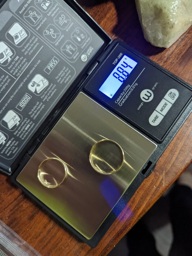 Brand New 18k Wedding Bands
