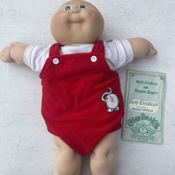 VINTAGE CABBAGE PATCH KIDS(DOLLS) W/ADOPTION PAPERS (SIGNED)