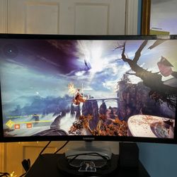 24in Samsung Curved HD Monitor 