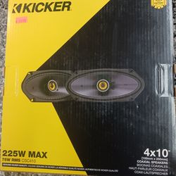 Pair of 4"x10" Kicker