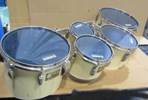Pearl One Piece Marching Percussion Quads