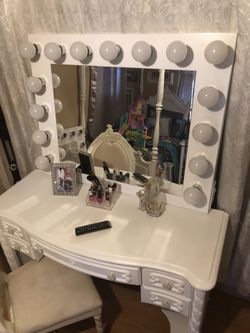 Seamless Vanity mirror 15 lights