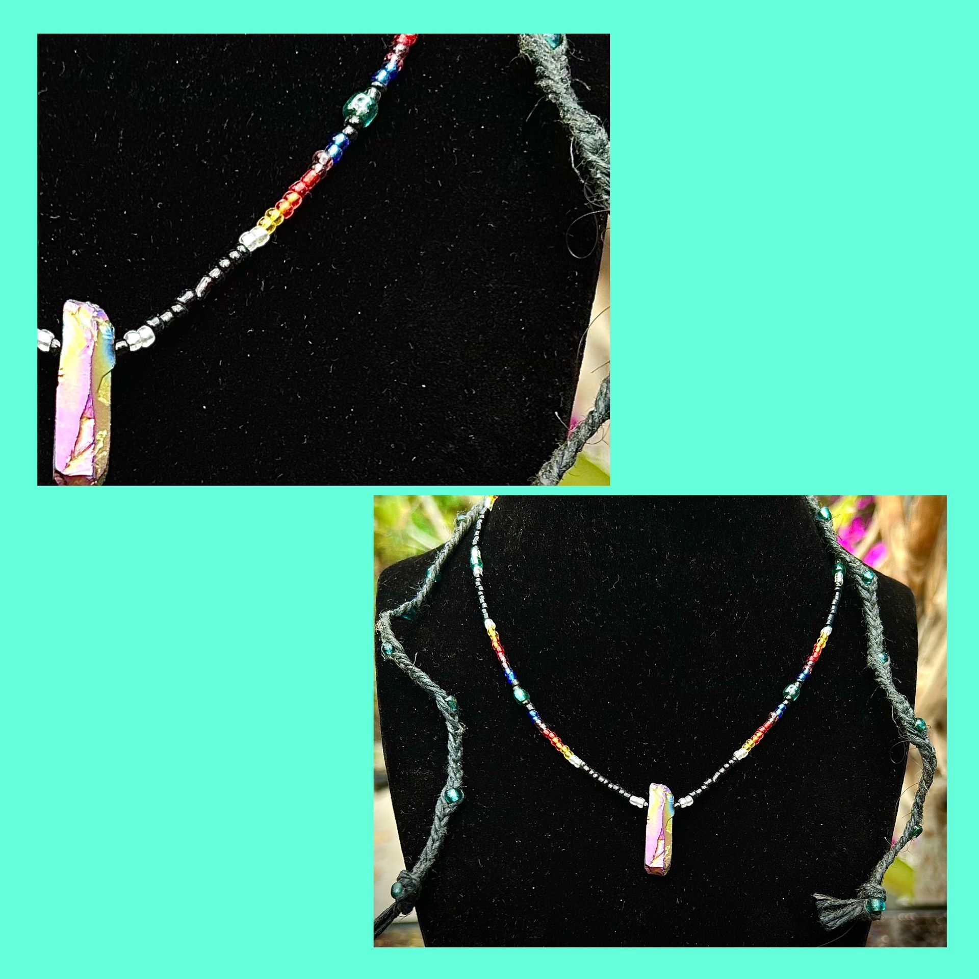 Native Pattern Choker Necklace