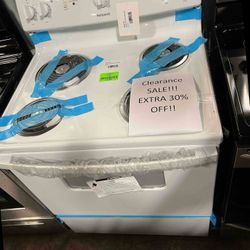 HOTPOINT RBS330DRWW 30-in 4 Elements 5-cu ft Range