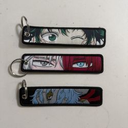 My Hero Academia Embroidered Keychains