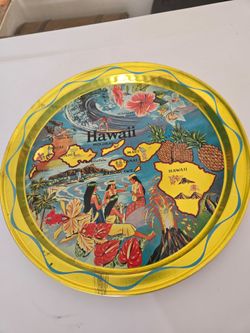 Vintage Hawaii Serving Tray