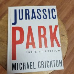 Jurassic Park Hardcover Book