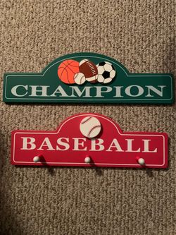 Sports theme decor