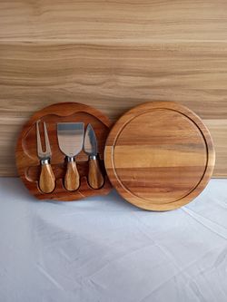 The cheese wood board
