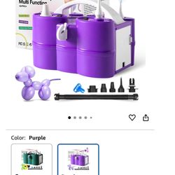 GreatWhip Balloon Pump Electric 3-in-1 Portable Air Pump for All Balloons & Inflatables, Quick-Fill Inflator Deflator for Pool Floats Air Mattress 260