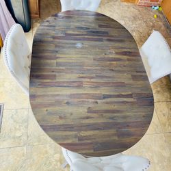 Dining Table With Four Chairs 