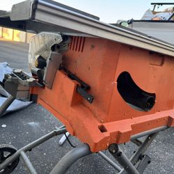 Rigid Tablesaw And Stand 