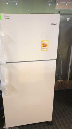 Whirlpool White Top Freezer Refrigerator 🔥 AIT