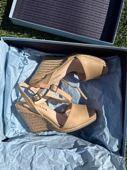 Prada wedge heels