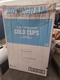 16oz translucent cold cups (case of 960ct)