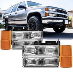 Chevy Headlights Set - Fits 94-00 Models