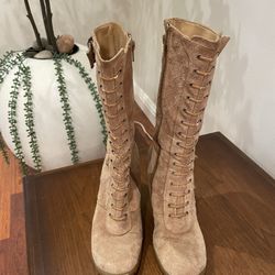 Suede Boots