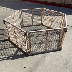 6 Panel Play Yard Baby Fence