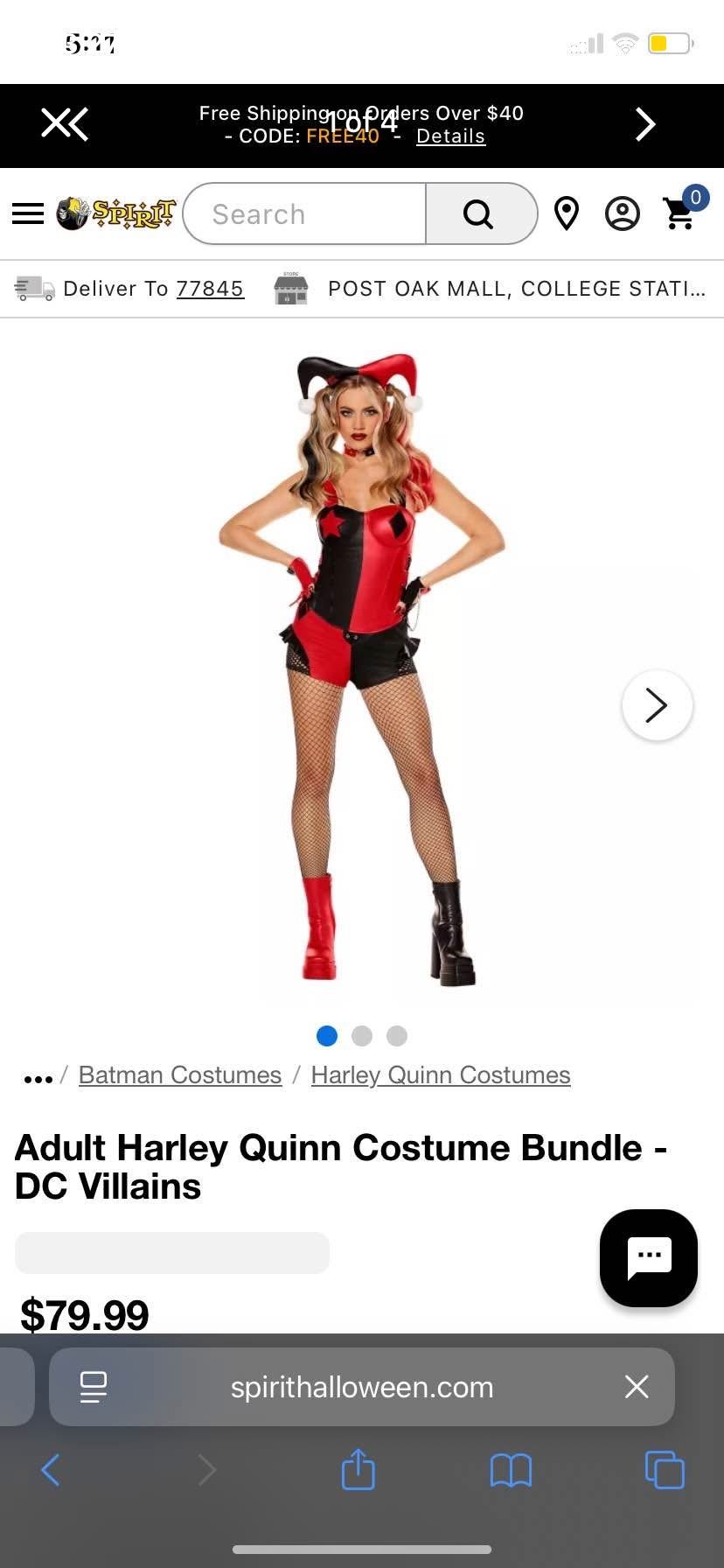 Multiple Halloween Costumes 