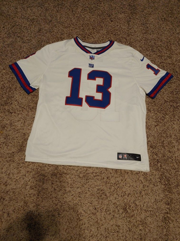 Odell Beckham Jr New York Giants Nike Color Rush Legend Jersey – White NFL  Jersey for Sale in San Antonio, TX - OfferUp