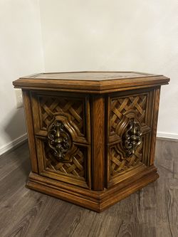 Vintage Hexagon Table