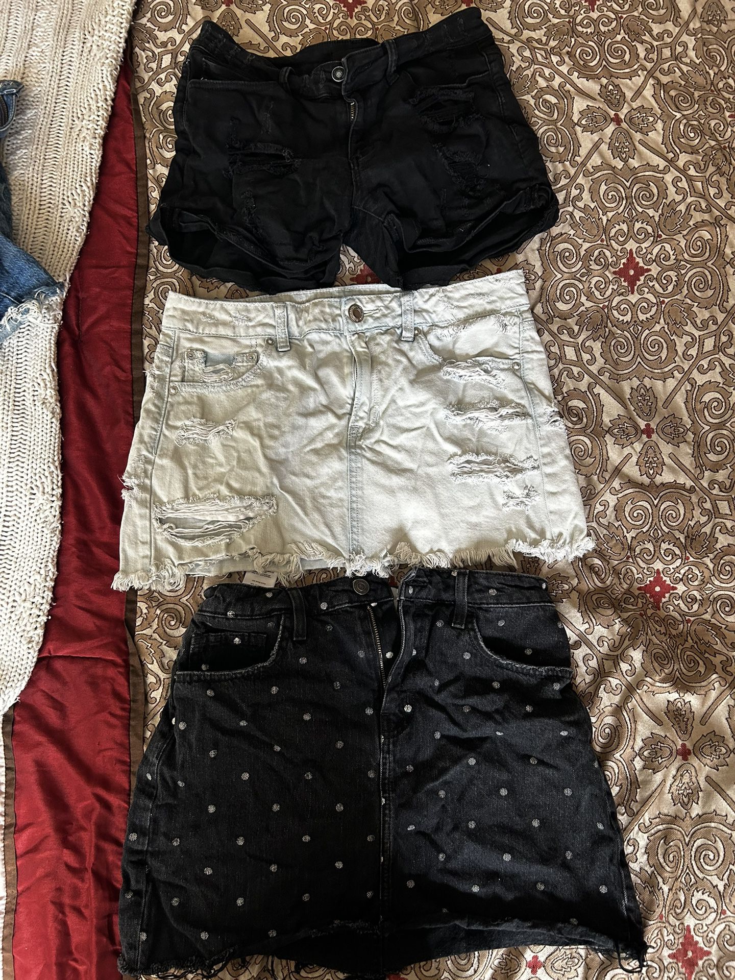 Women Clothes Bundle Skirts And Shorts Size 28