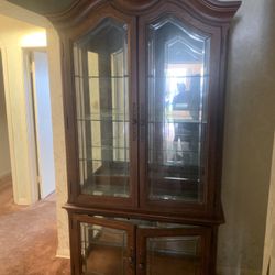Display Hutch Curio Shelving 
