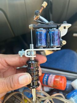 Coil Tattoo Machine with Grip