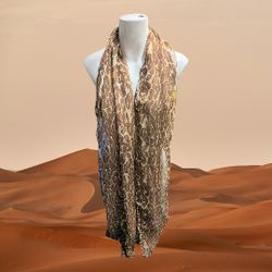 Women's Leopard Print Scarf 