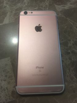 iPhone 6s plus rose gold 16gb
