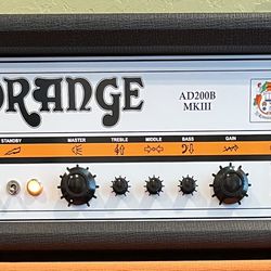 Orange AD200B All Tube Bass Amp Mint!!